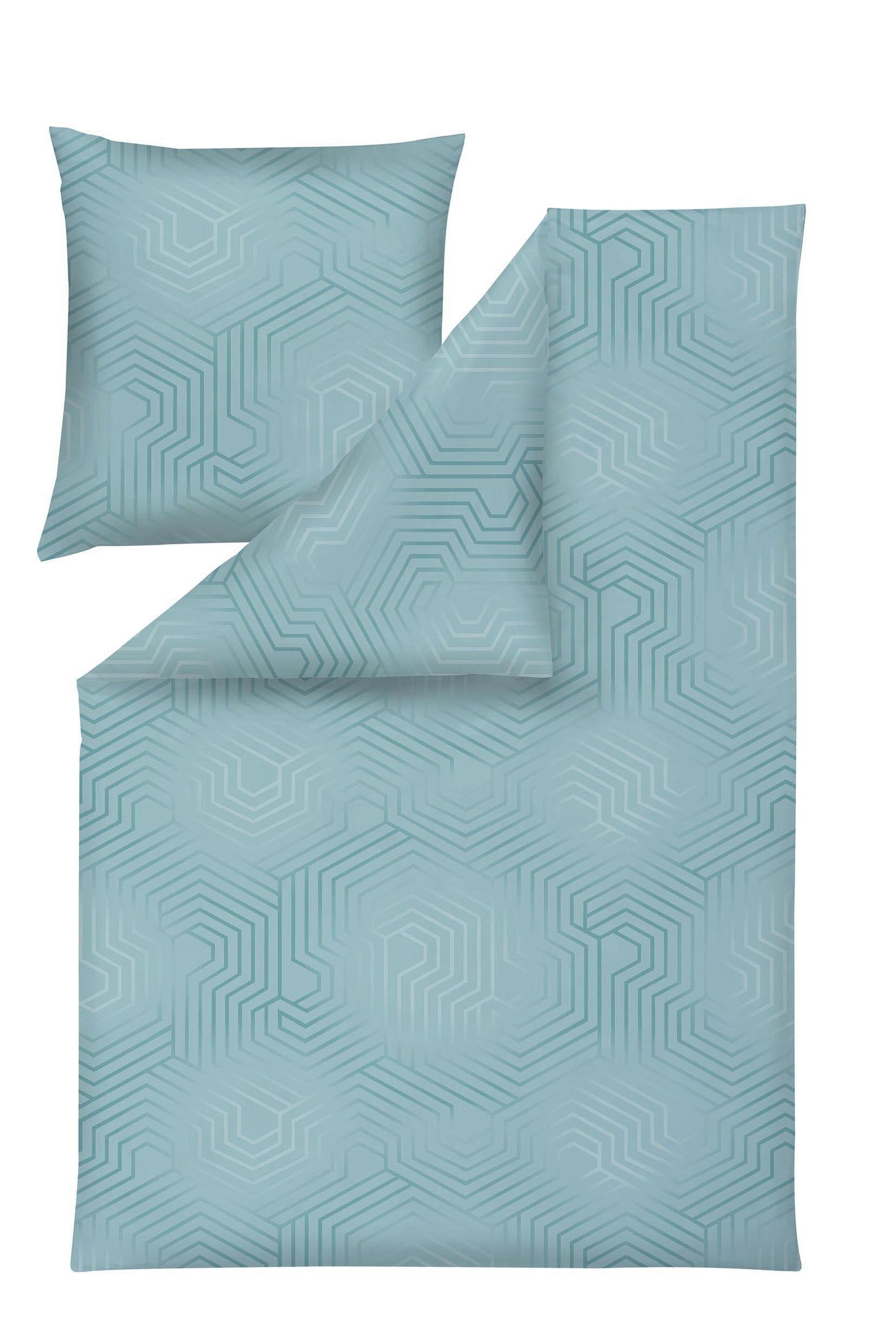 POŚCIEL AVIGNON - miętowy, Design, tkanina (155/220cm) - Estella