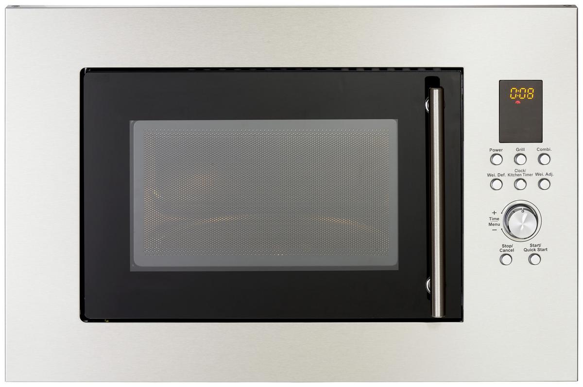 Einbaumikrowelle MW900-23G-IN Edelstahlfarben - Edelstahlfarben, Basics, Metall (60/39/39cm) - PKM