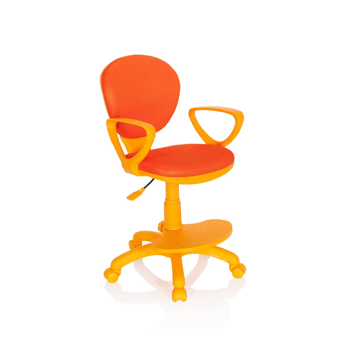 Otroški Vrtljivi Stol Colour, Oranžna - oranžna, Basics, umetna masa (53/83-95/51cm) - MID.YOU