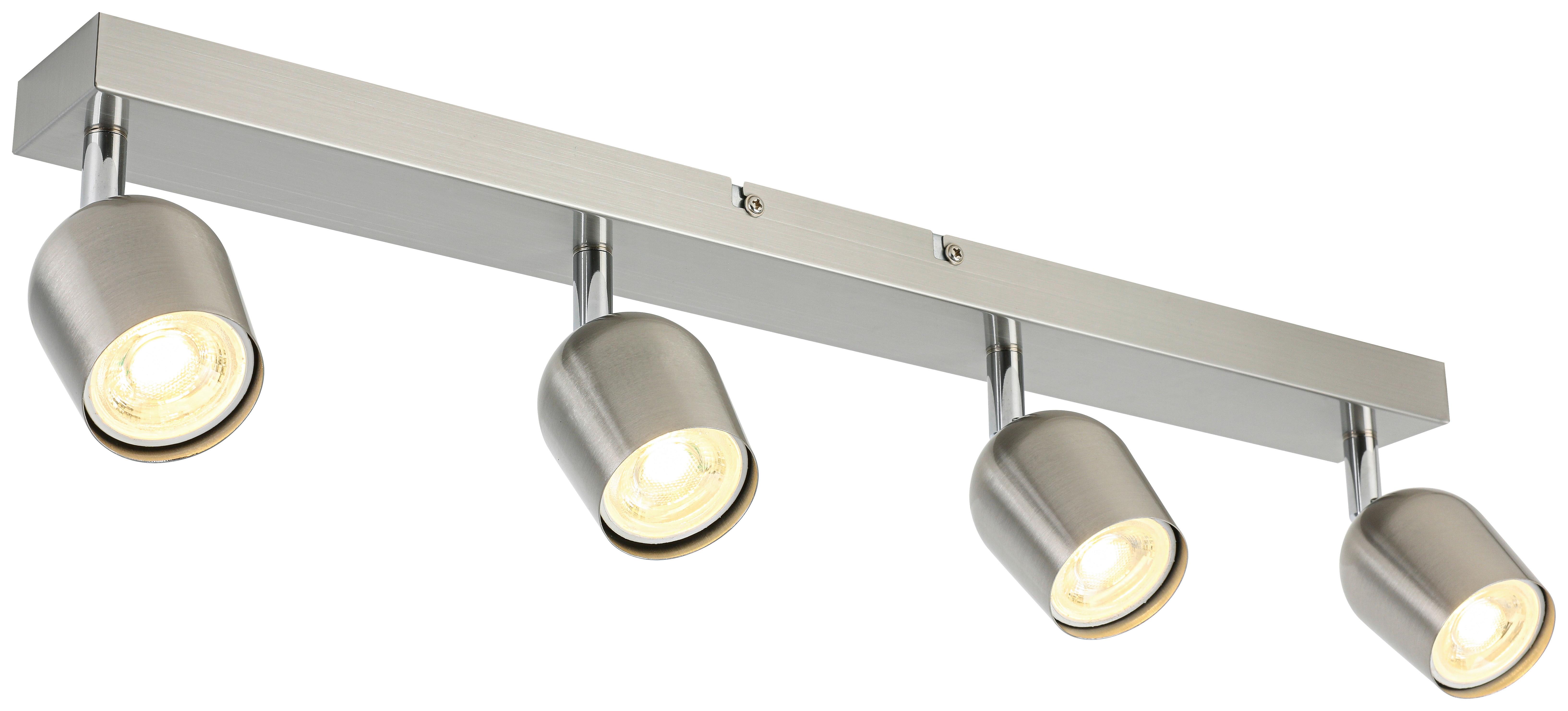 Reflektor Ernestine - barve kroma/barve niklja, Romantika, kovina/umetna masa (56/7,5/14cm) - Mömax