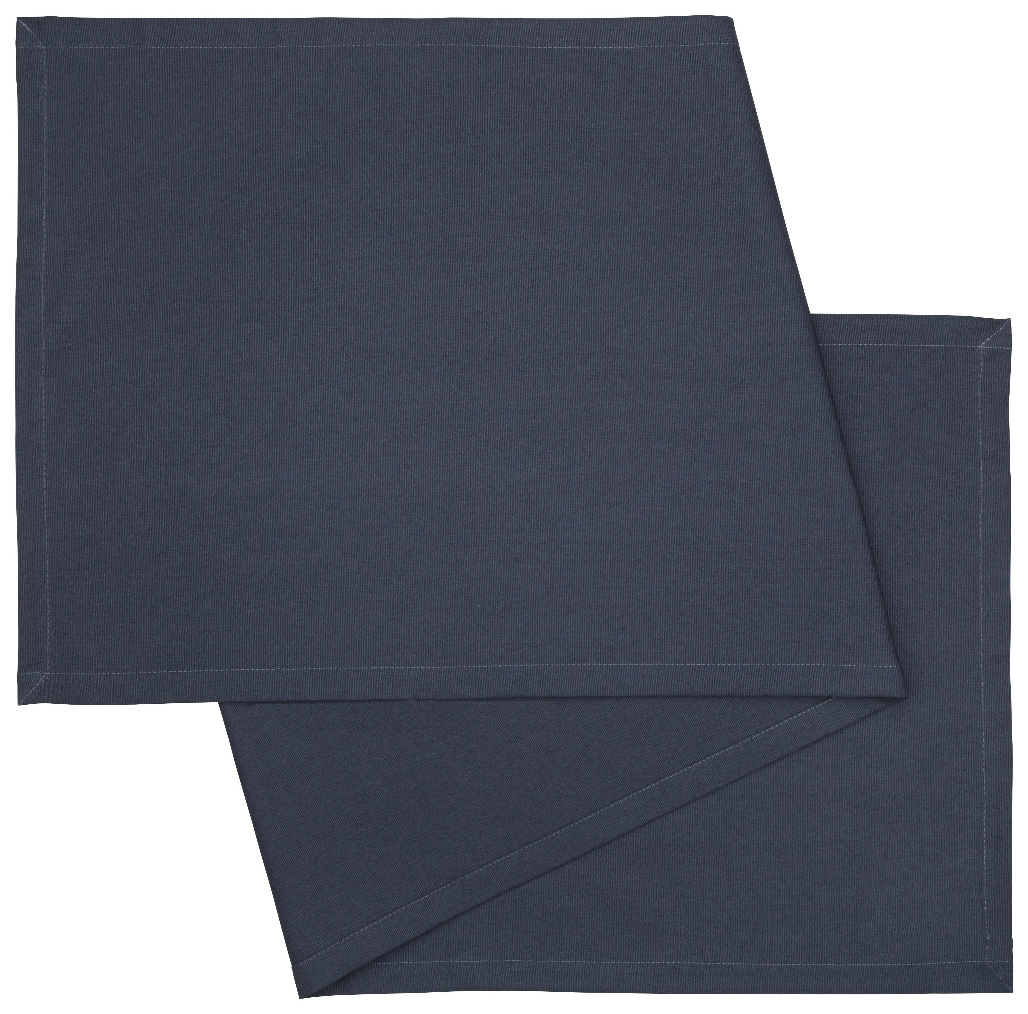 Tischläufer Steffi in Dunkelgrau - Dunkelgrau, Textil (45/150cm) - Modern Living