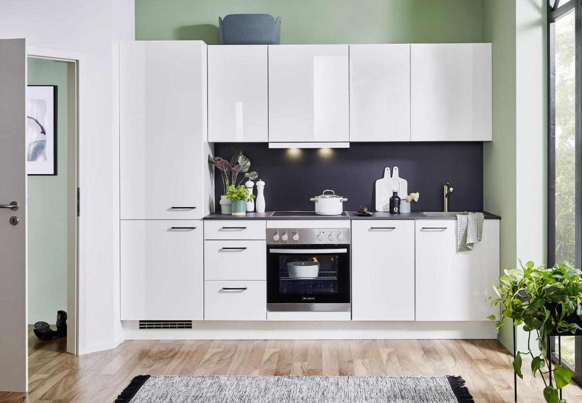 EINBAUKÜCHE FLASH - Modern (270cm) - Nobilia