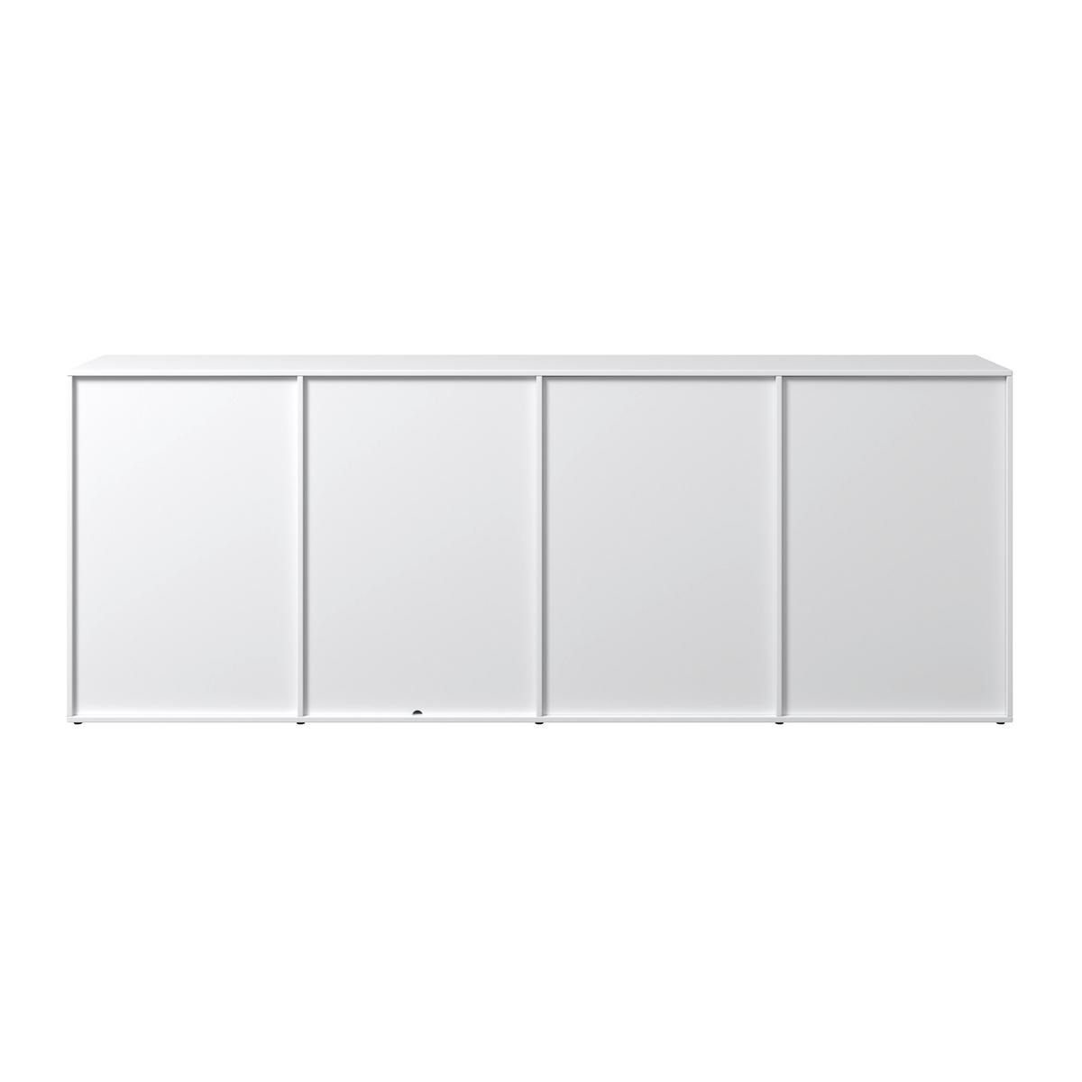 Comodă cu uși MICK - alb, Modern (180/69,5/40cm) - Bessagi Home