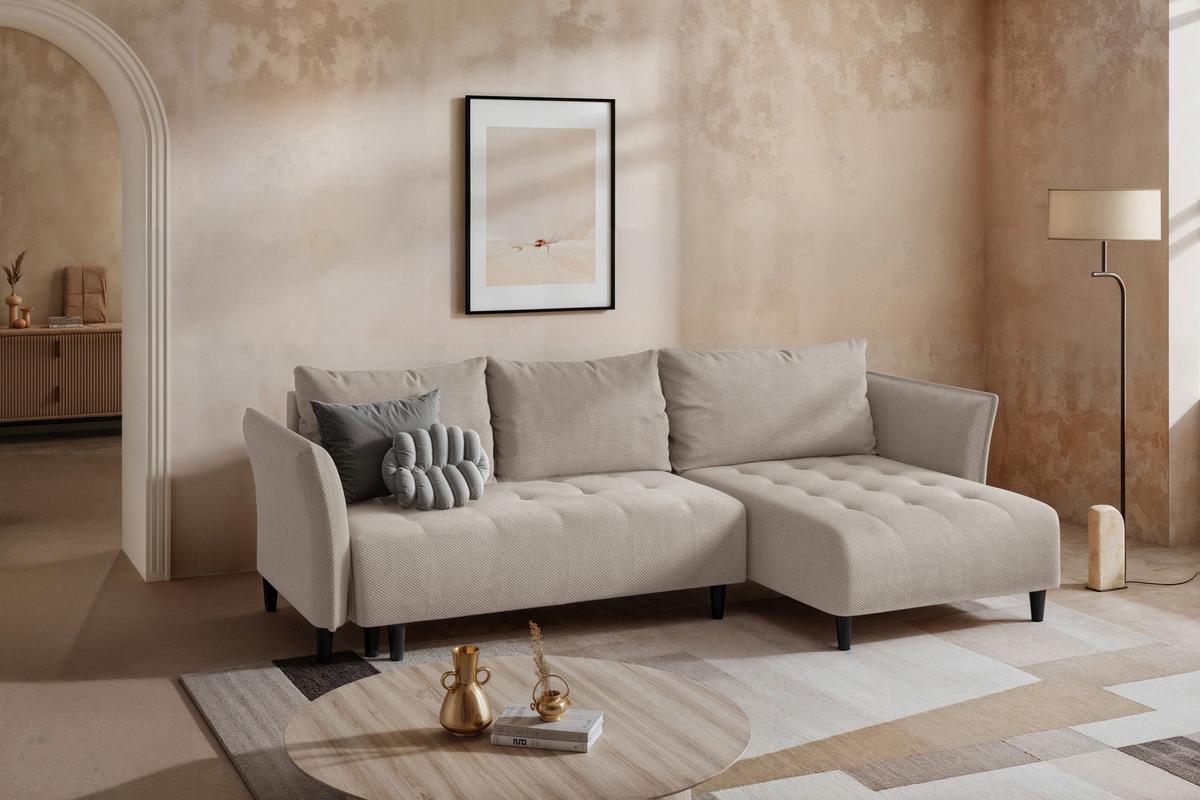 Coltar MONTE CARLO - crem, Trend, textil (290/160cm) - Modern Living