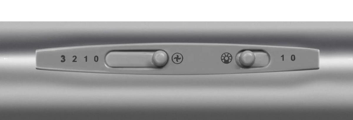 Dunstabzugshaube Amica UH17109S - Edelstahlfarben, Metall (60/13/50,5cm) - Amica