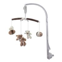 KARUZELA HONEY - beżowy/kremowy, Basics, tworzywo sztuczne/tkanina (34cm) - Patinio