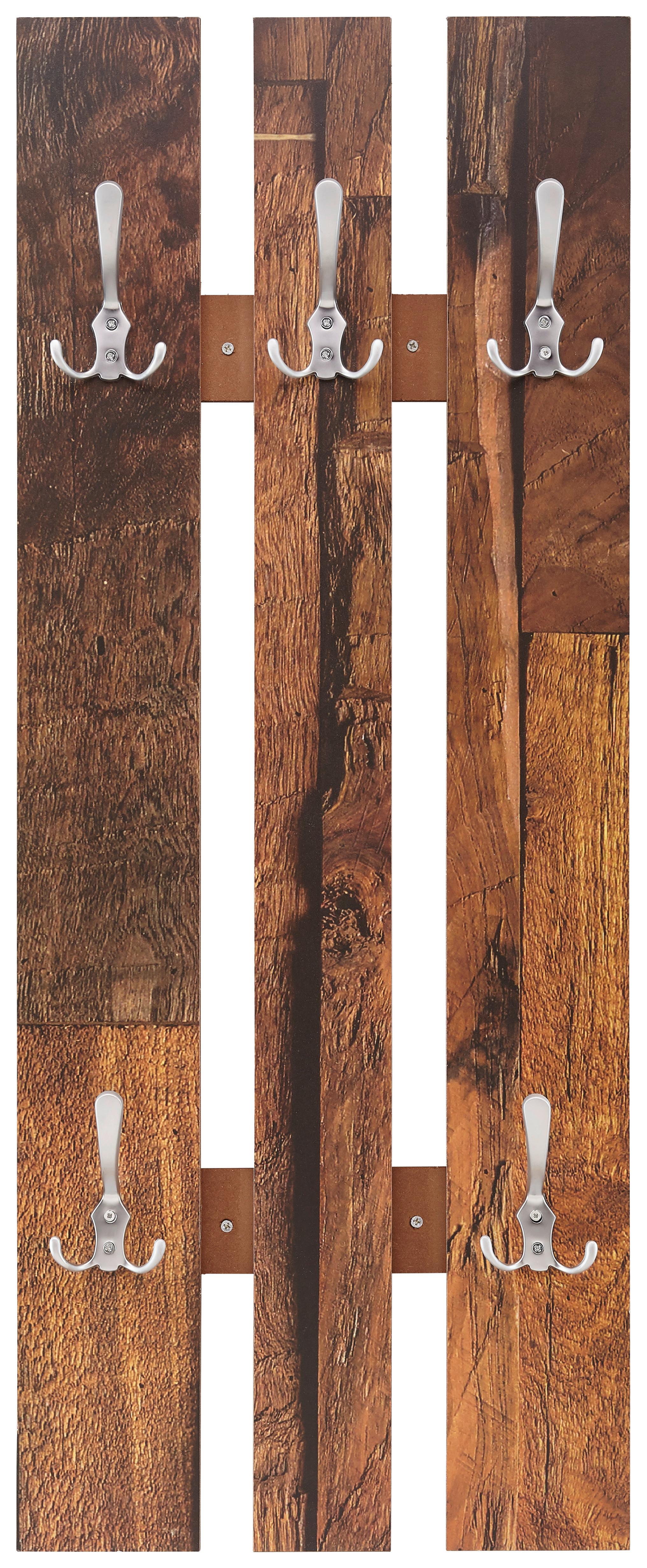 CUIER CU MONTARE PE PERETE PARKETT 3 - culoare natur, Modern, material pe bază de lemn (40/100/9cm) - Zandiara