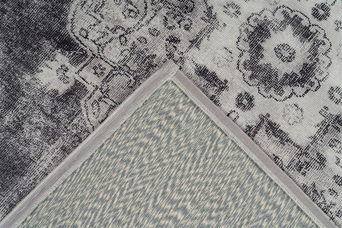 FLACHWEBETEPPICH VINTAGE 8400 HELLGRAU - Hellgrau, Konventionell, Textil (160/230cm) - Kayoom