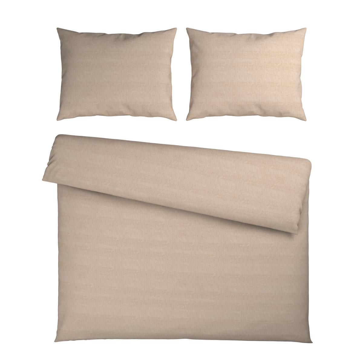 Lenjerie de pat Ty cca. 200x220/2x50x70 cm - bej, textil (200/220/0,1cm) - Mömax