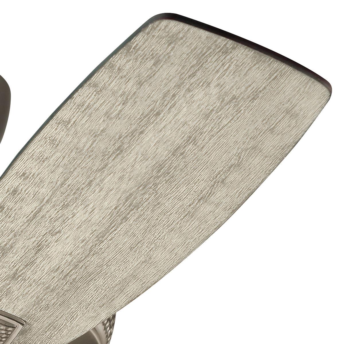 Stropni Ventilator Monarch - srebrne boje/boje drva trešnje, Basics, drvo/metal (132/34cm)