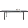 Gartentisch Glasglow in Grau - Grau, MODERN, Glas/Metall (180-240/75/100cm) - MÖMAX modern living