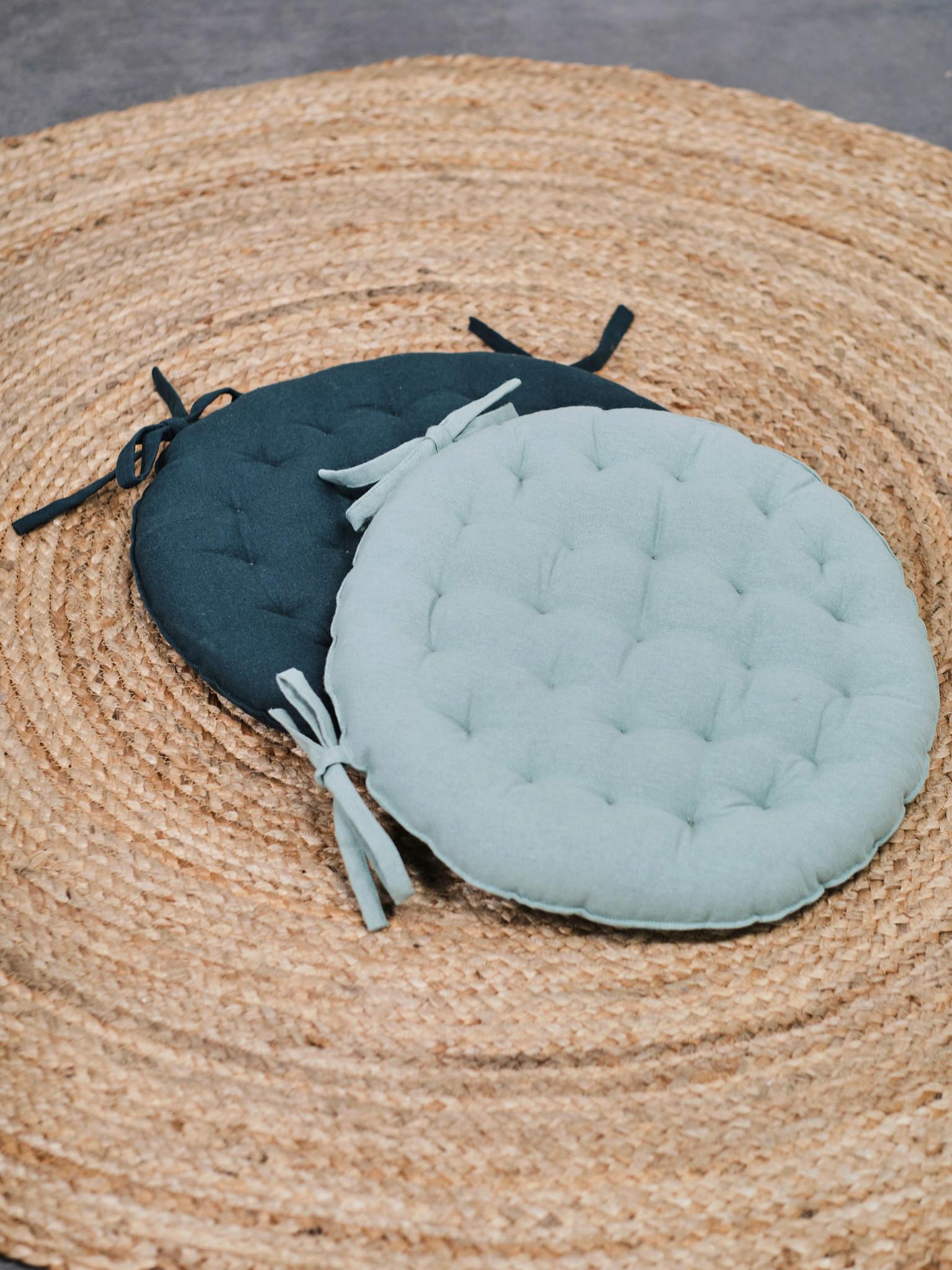 Jastuk Za Sjedenje Magdalena Palma Ø:40cm - tamno zelena (40/4cm)