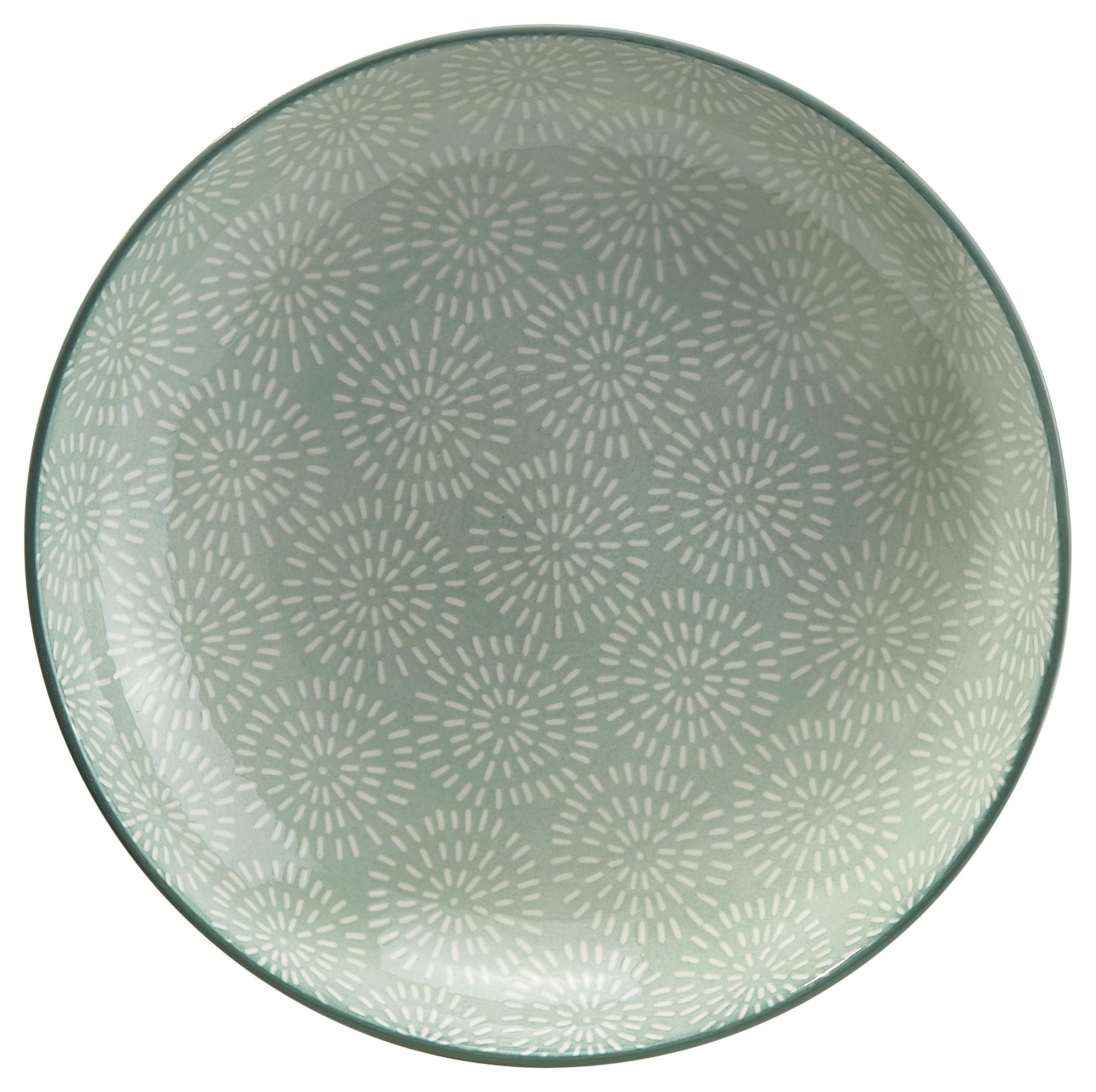 Suppenteller Nina aus Porzellan Ø ca. 21cm - Mintgrün, Keramik (21cm) - Mömax modern living