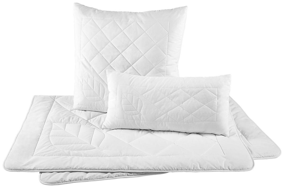 KOŁDRA CAŁOROCZNA LIZARD - biały, Konventionell, tkanina (155/220cm) - Sleeptex