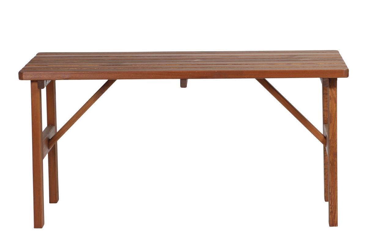 BIERTISCHGARNITUR H32377 - Braun, KONVENTIONELL, Holz - Siena Garden