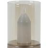 LED-DEKORATIONSLAMPA FLAMMI - vit/kromfärg, Modern, metall/glas (8,5/13cm) - Mömax