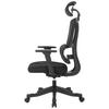 SNURRSTOL NOEMI - svart, Design, metall/trä (65/122-130/62cm) - Mömax
