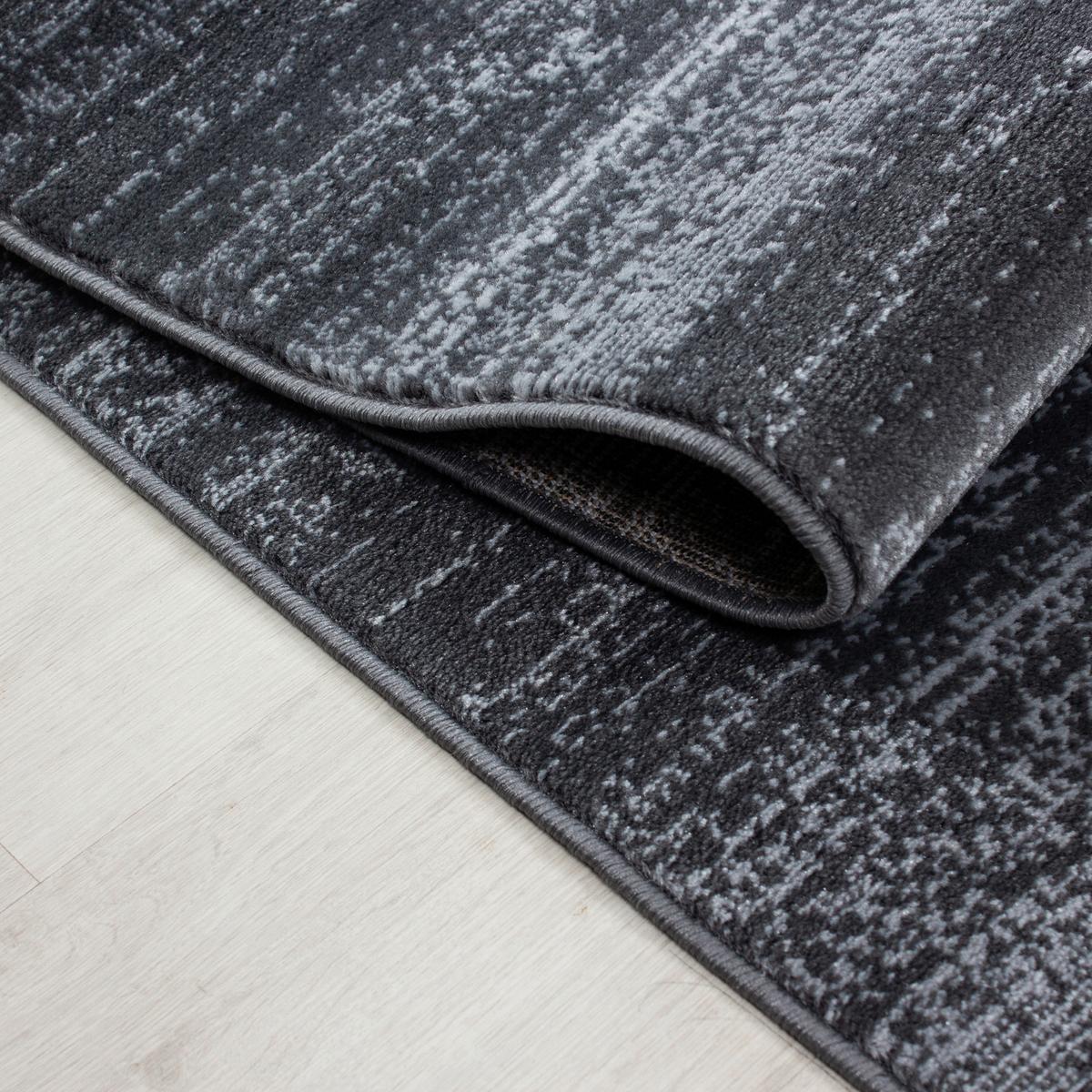 Webteppich Plus Grau ca. 80x150cm - Grau, Design, Textil (80/150cm) - Novel