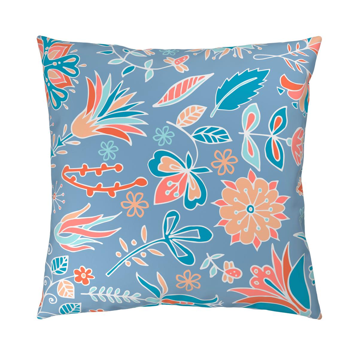 Bettwäsche Mia Pastellblau ca. 135x200cm - Pastellblau, Textil (135/200cm) - Mömax