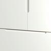 GARDEROB MARLO - vit/ekfärgad, Modern, trämaterial/trä (100/223/60cm) - Bessagi Home