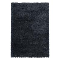 Hochflorteppich Fluffy Anthrazit ca. 160x230cm - Anthrazit, Basics, Textil (160/230cm)