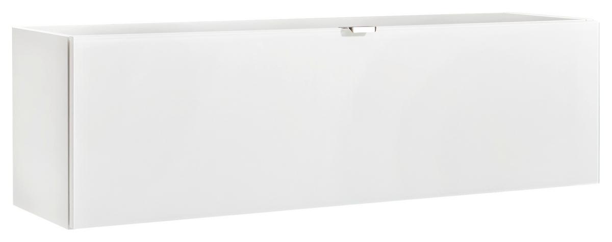 ELEMENT WISZĄCY POOLE - kolor stalowy/biały, Design, materiał drewnopochodny/metal (109,7/32/29cm) - Hom`in