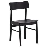 STUHL-SET MONTROS - Schwarz, Design, Holz/Holzwerkstoff (45.5/82/48cm) - Livetastic