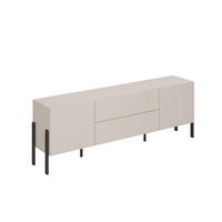 Tv Szekrény Jukon - kasmírszínű, Modern, faalapú anyag (204/70/40cm)