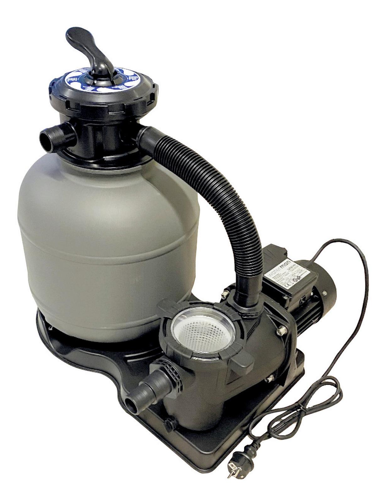 Bazen Steely De Luxe Supreme, Peščeni Filter, 610x360cm - siva/bela, Basics (610/360/132cm)