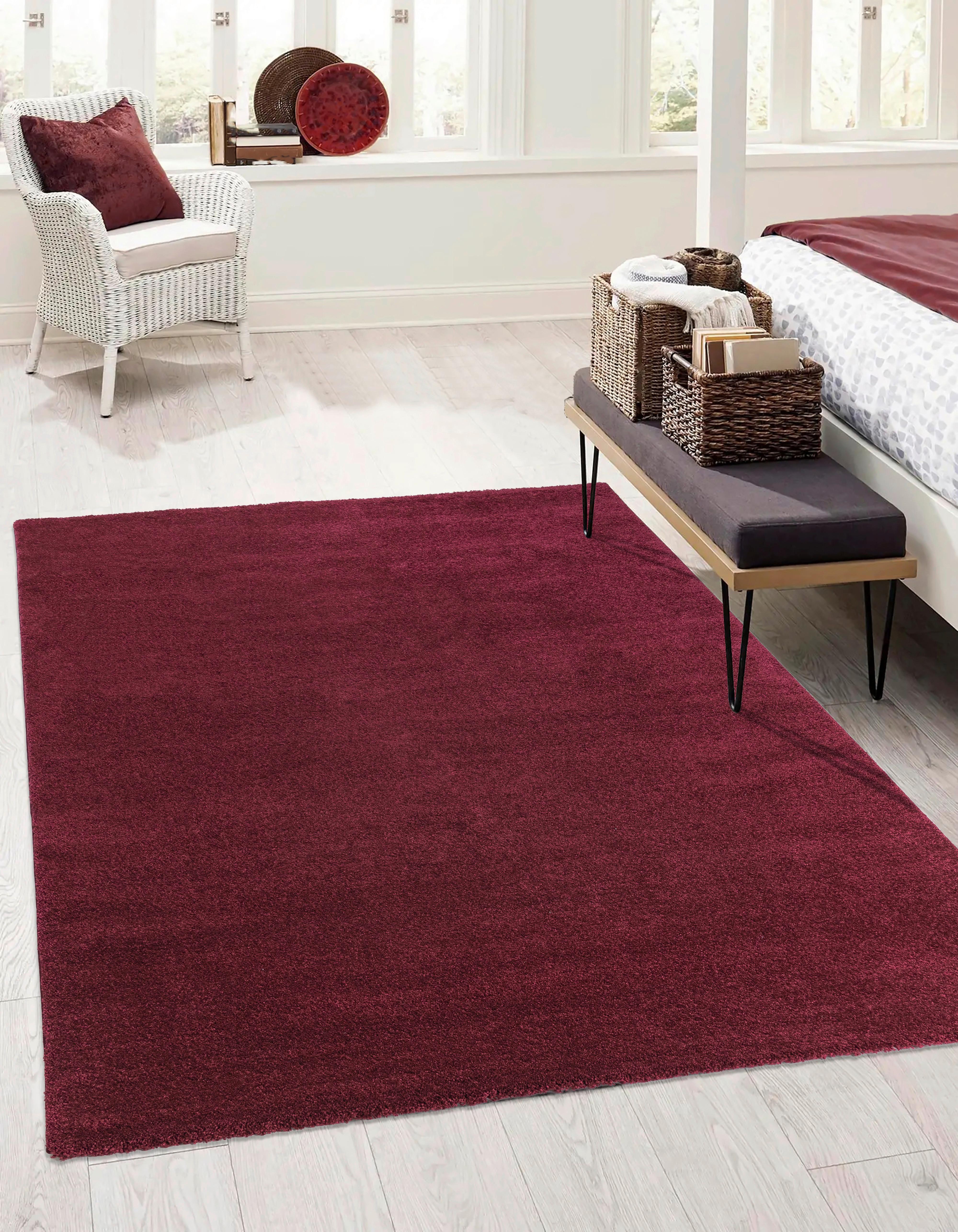 VÄVD MATTA OCTAVIA 3 - röd, Modern, textil (160/230cm) - Mömax