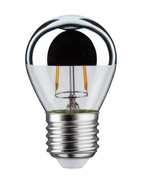 LED-Leuchtmittel 28664 max. 2,6 Watt - Klar/Silberfarben, Basics, Glas (7,2cm) - Paulmann