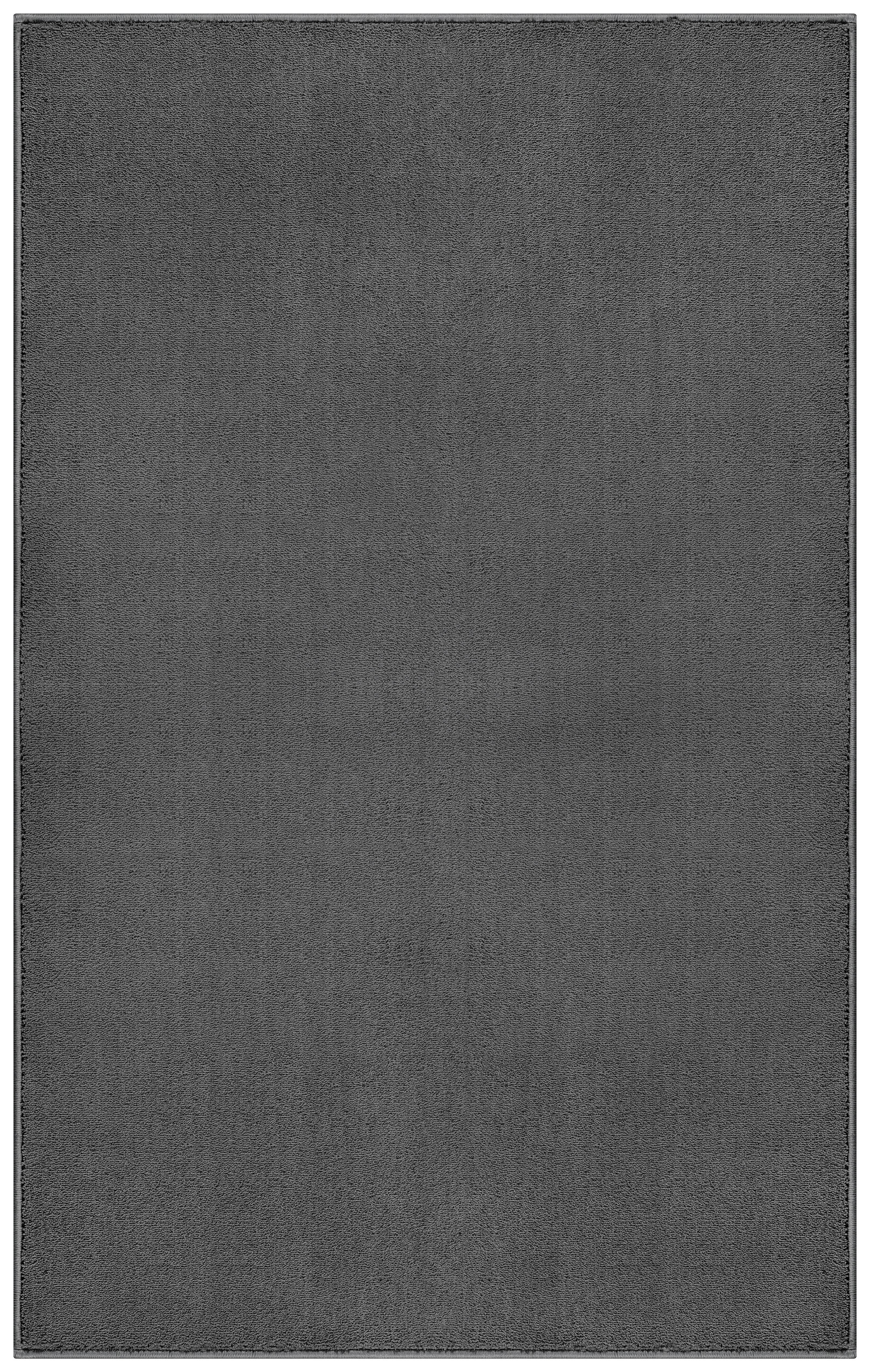 WEBTEPPICH SUSI - BASED - Anthrazit, KONVENTIONELL, Textil (100/150cm) - Based