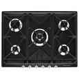 Gaskochfeld Smeg Sr975nghd - Schwarz (68,5/3,2/50cm) - Smeg