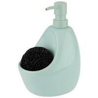 Seifenspender Ute in Mintgrün - Mintgrün, MODERN, Keramik/Kunststoff (12,7/10,2/20,3cm) - Premium Living