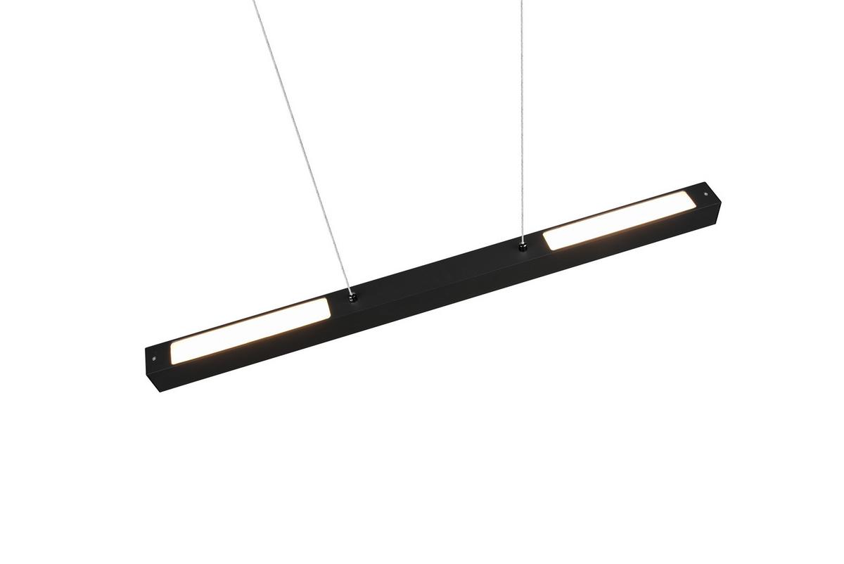 Schienensystem Duoline PL Paros in Schwarz max. 29 Watt - Schwarz, Basics, Metall (90/180/5cm) - Trio Leuchten