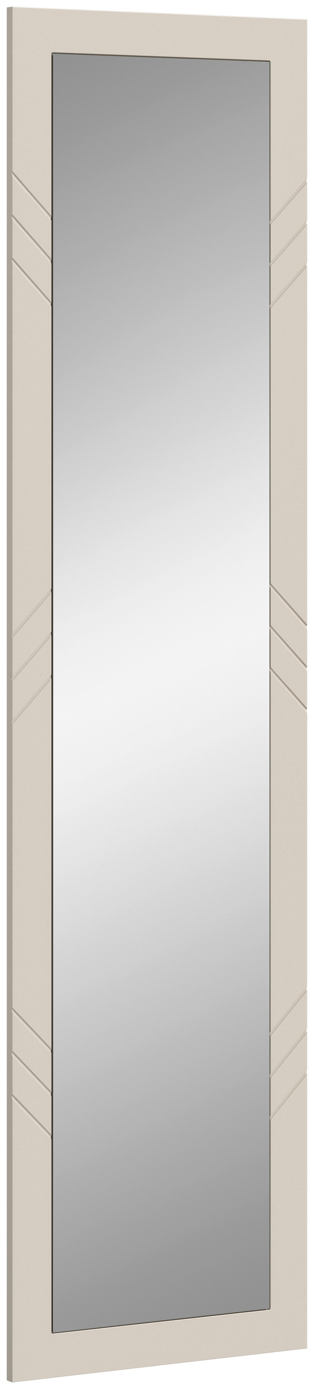 Spiegel Notes ca. 45x180 cm Sandbeige - Sandfarben, Design, Glas/Holzwerkstoff (45/180/2cm) - MID.YOU