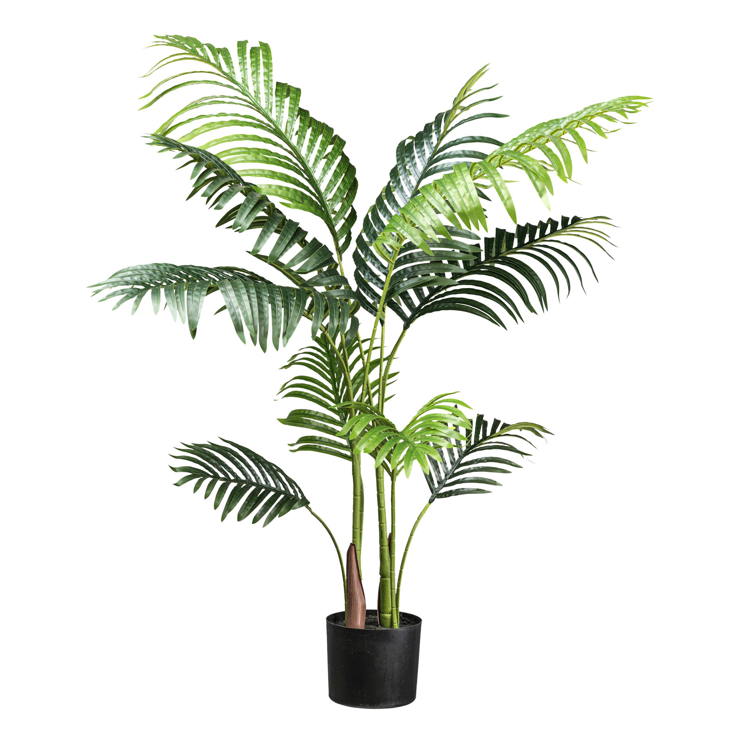 Plantă Artificială Kentiapalme Ii - maro/verde, Basics, plastic (110cm) - Modern Living