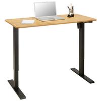 BIURKO EMIL -EXKLUSIV- - kolor dębowy/czarny, Modern, materiał drewnopochodny/tworzywo sztuczne (120/119/60cm) - Mömax