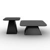 SOFFBORD THIAGO - svart, Modern, trämaterial/sten (55/34/55/34/32/46cm) - Bessagi Home