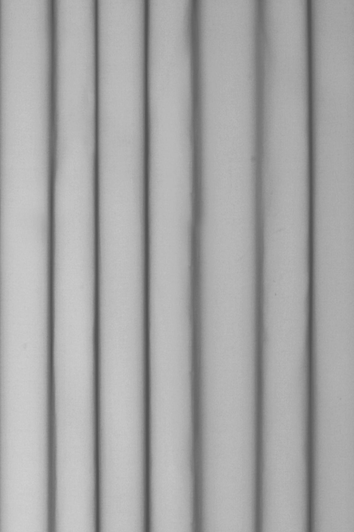 ZASŁONA NA SZELKACH 2 SZTUKI SZARA - szary, Basics, tkanina (140/300cm)