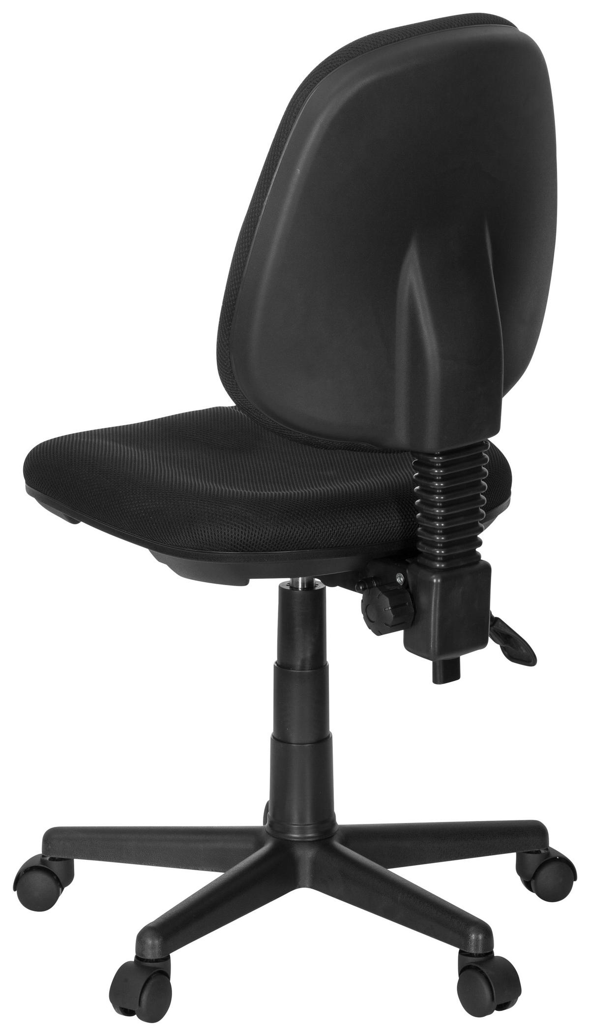 Vrtljivi Stol City 25, Črna - črna, Moderno, umetna masa/tekstil (57/86/58cm) - MID.YOU