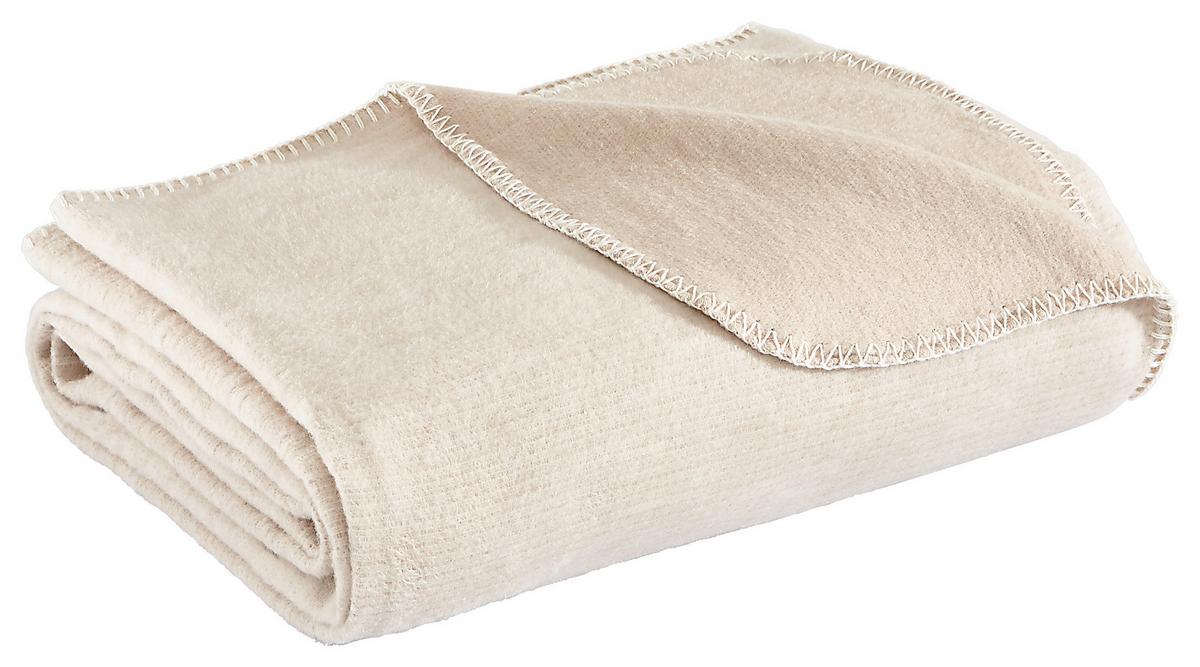 PLED LEELA - kolor naturalny, Basics, tkanina (140/200cm) - Bio:Vio