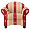 Relaxsessel Torello Rot Mikrofaser - Wengefarben/Rot, KONVENTIONELL, Holz/Textil (90/84/80cm) - Livetastic