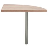 Kutna Spojna Ploča Ducato - boje hrasta, Moderno, drvni materijal/metal (80/72,8/80cm) - Premium Living