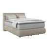 Boxspring Krevet Nobu - crna/taupe, Trend, drvo/tekstil (140/200cm) - Premium Living