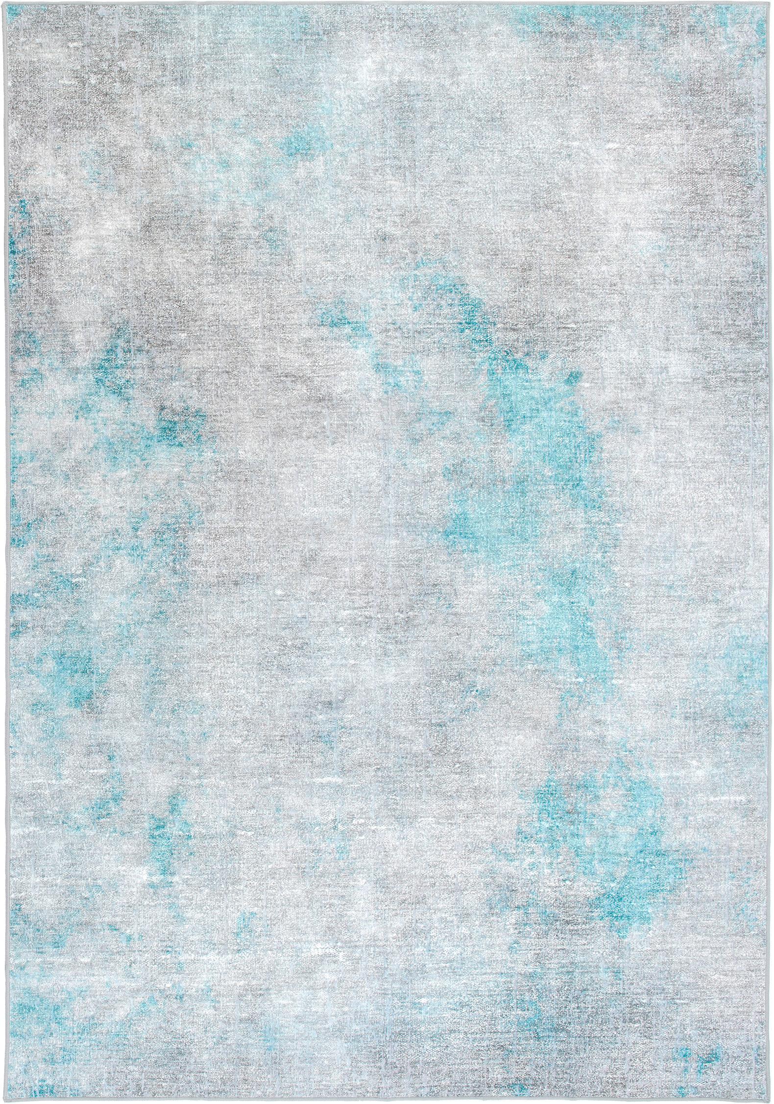 DYWAN VINTAGE ONIS ONDEA-TREND8107 - turkusowy/jasnoszary, Design, tkanina (200/290cm) - Lindorug