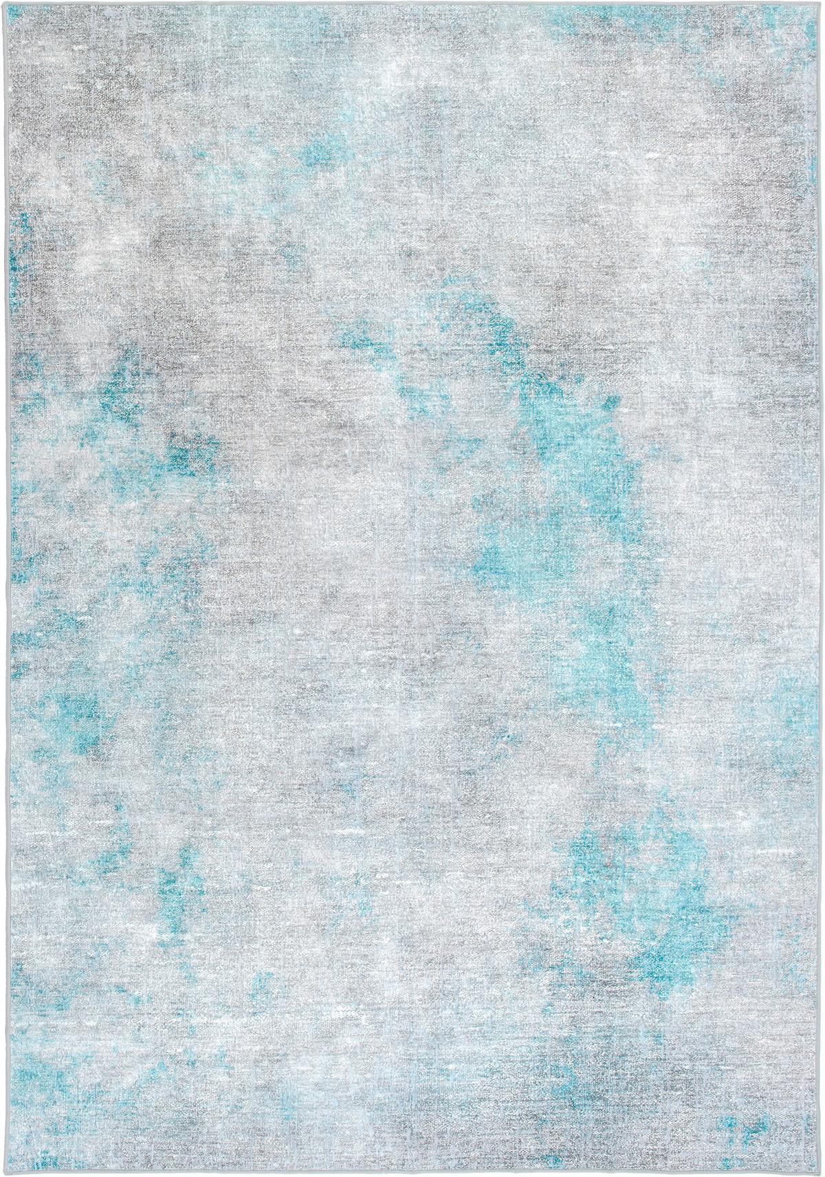 DYWAN VINTAGE ONIS ONDEA-TREND8107 - turkusowy/jasnoszary, Design, tkanina (200/290cm) - Lindorug