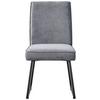 CHAISE CORA 2 -TOP- - noir/gris foncé, MODERN, métal/textile (47/90/61cm) - Mömax
