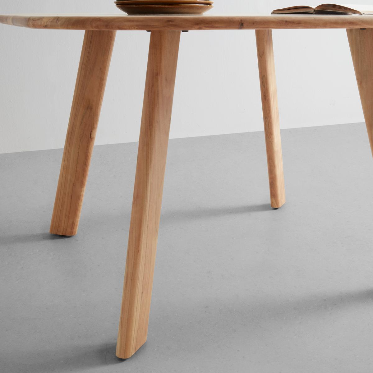 ESSTISCH LIZA -STUDIO- - Akaziefarben, Modern, Holz (120/76/120cm) - Premium Living