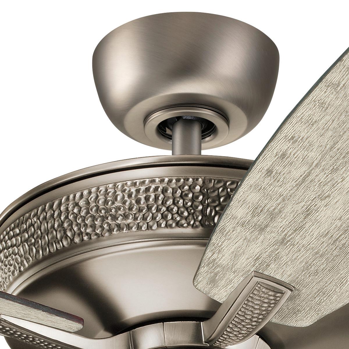 Stropni Ventilator Monarch - srebrne boje/boje drva trešnje, Basics, drvo/metal (132/34cm)